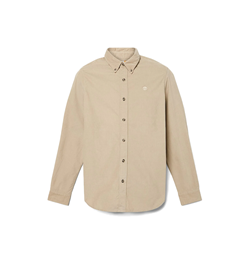 CAMICIA IN VELLUTO A COSTE ISLAND FOSSIL